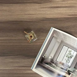 Restootab Plateau 120x70 decor chene montagne -- Panneau Bois, Osb, Mdf