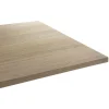 Restootab Plateau 60x60 decor chene vicenz -- Panneau Bois, Osb, Mdf