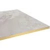 Restootab Plateau 110x70 decor marbre perla chants laiton -- Panneau Bois, Osb, Mdf