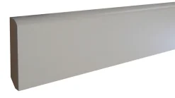 Plinthe arrondie adhésive MDF revêtu blanc 244 x 7 cm, ép.10 mm- Plinthe Bois|Plinthe Bois