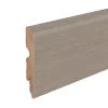 GoodHome Plinthe arrondie MDF décor 9 chêne gris 220 x 8 cm, ép.13 mm- Plinthe Pour Parquet Et Stratifié
