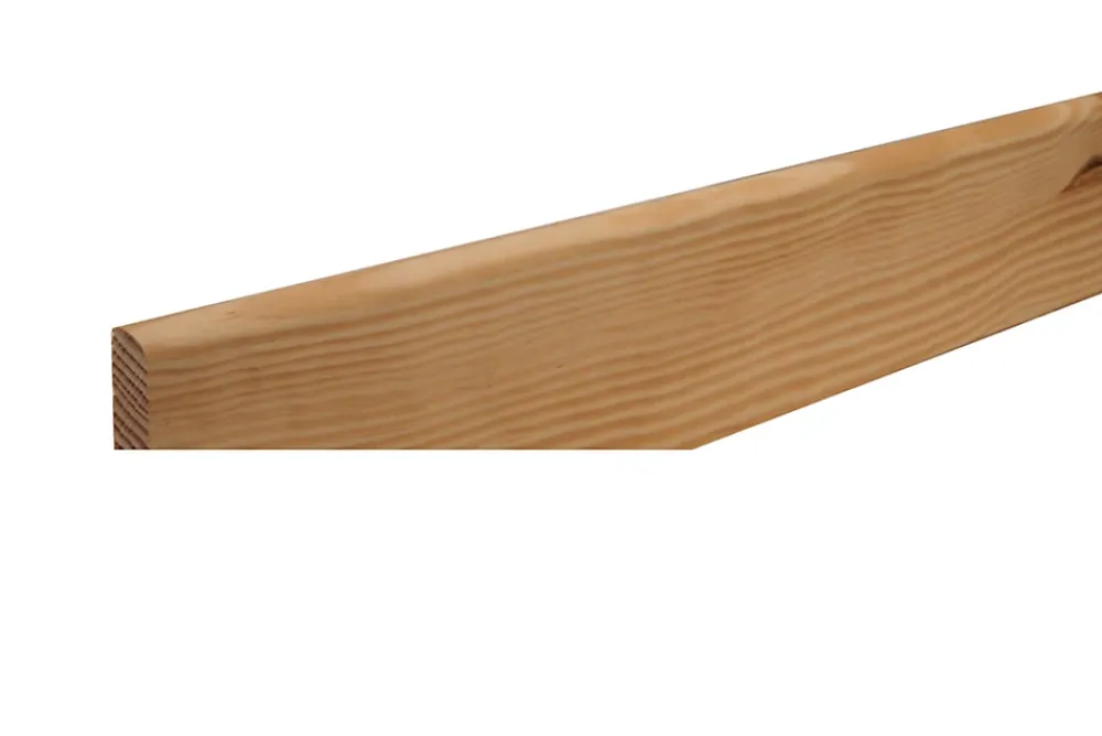 Plinthe arrondie pin rustique 200 x 7 cm, ép.10 mm- Plinthe Bois|Plinthe Bois