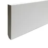 Plinthe Pour Parquet Et Stratifié|Plinthe Bois<Plinthe arêtes vives MDF hydro blanc 244 x 8 cm, ép.15 mm
