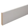 Plinthe Bois|Plinthe Bois<Plinthe arêtes vives MDF prépeint 244 x 10 cm, ép.10 mm