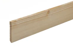 Plinthe arêtes vives sapin 240 x 9,5 cm, ép.13 mm- Plinthe Bois|Plinthe Bois