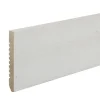Plinthe brut de sciage Blanc 9 x 68 mm L.2,05 m- Lambris Mural