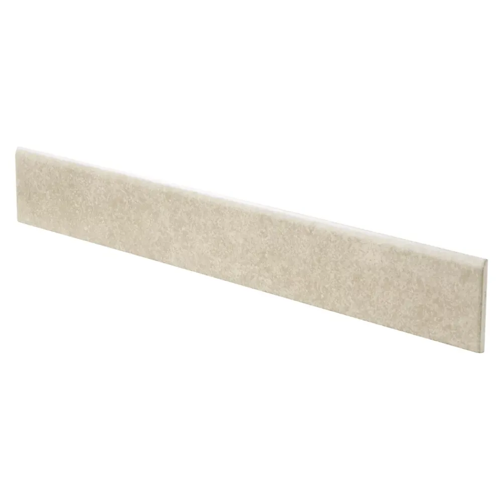 Colours Plinthe carrelage beige aspect béton finition mat Kontainer L.60 x H.8 x ép.0,90 cm- Plinthe Pour Carrelage Sol