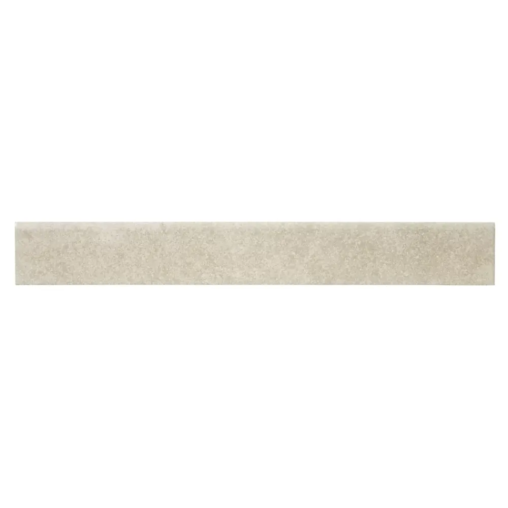 Colours Plinthe carrelage beige aspect béton finition mat Kontainer L.60 x H.8 x ép.0,90 cm- Plinthe Pour Carrelage Sol