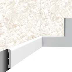 Cimaises Et Plus Lambris Mural<Plinthe décorative P03 - 7,5x1,3x200cm (h x p x L) - moulure d