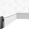 Cimaises Et Plus Plinthe décorative P05 - 13,8x2,2x200cm (h x p x L) - moulure- Lambris Mural