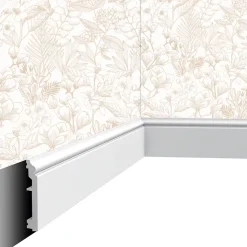 Cimaises Et Plus Plinthe décorative P02 - 10 x1,6x200cm (h x p x L) - moulure dé- Lambris Mural