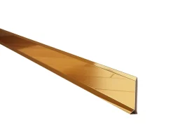 Ilcom Plinthe décorative pour mur F Or poli - 60mm x 2700mm x 0,65 ep.- Plinthe Pour Parquet Et Stratifié