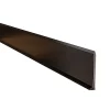 Ilcom Plinthe Pour Parquet Et Stratifié<Plinthe décorative pour mur F Noir mat - 80mm x 2700mm x 0,65 ep.