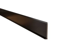 Ilcom Plinthe Pour Parquet Et Stratifié<Plinthe décorative pour mur F Noir mat - 80mm x 2700mm x 0,65 ep.