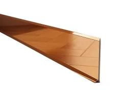 Ilcom Plinthe Pour Parquet Et Stratifié<Plinthe décorative pour mur F Cuivre poli - 100mm x 2700mm x 0,65 ep.