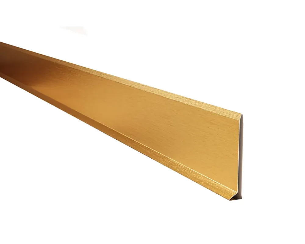 Ilcom Plinthe Pour Parquet Et Stratifié<Plinthe décorative pour mur F Or satiné - 80mm x 2700mm x 0,65 ep.