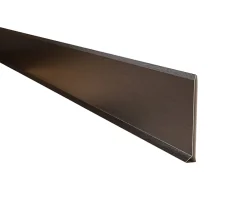 Ilcom Plinthe Pour Parquet Et Stratifié<Plinthe décorative pour mur F Noir satiné - 100mm x 2700mm x 0,65 ep.