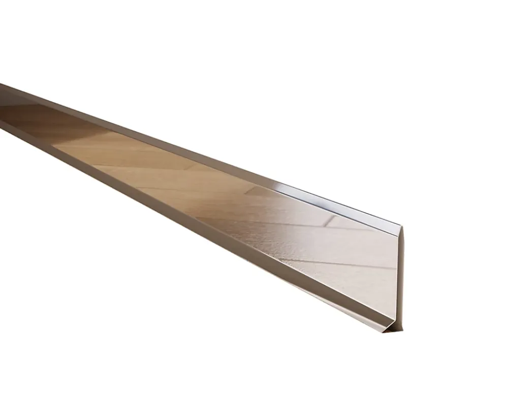 Ilcom Plinthe Pour Parquet Et Stratifié<Plinthe décorative pour mur F Argent poli - 60mm x 2700mm x 0,65 ep.
