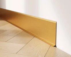 Ilcom Plinthe Pour Parquet Et Stratifié<Plinthe décorative pour mur F Or satiné - 100mm x 2700mm x 0,65 ep.