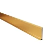 Ilcom Plinthe décorative pour mur F Or satiné - 60mm x 2700mm x 0,65 ep.- Plinthe Pour Parquet Et Stratifié