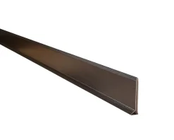 Ilcom Plinthe décorative pour mur F Noir satiné - 60mm x 2700mm x 0,65 ep.- Plinthe Pour Parquet Et Stratifié