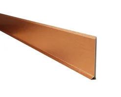 Ilcom Plinthe Pour Parquet Et Stratifié<Plinthe décorative pour mur F Cuivre satiné - 100mm x 2700mm x 0,65 ep.