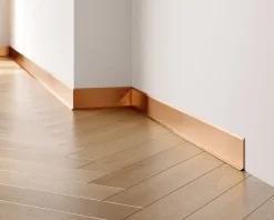 Ilcom Plinthe Pour Parquet Et Stratifié<Plinthe décorative pour mur F Cuivre satiné - 100mm x 2700mm x 0,65 ep.