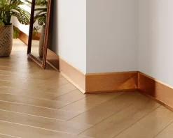 Ilcom Plinthe Pour Parquet Et Stratifié<Plinthe décorative pour mur F Cuivre satiné - 100mm x 2700mm x 0,65 ep.