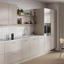 GoodHome Plinthe de cuisine Elcot beige sable H.15 x l.240 x ép.1,6 cm- Plinthe De Cuisine