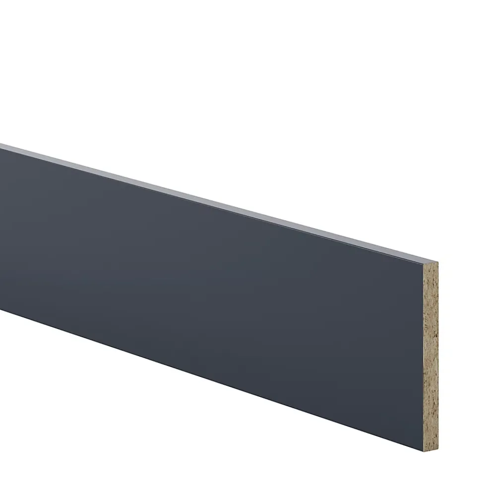 GoodHome Plinthe De Cuisine<Plinthe de cuisine Artemisia bleu H. 15 cm x l. 2.4 m x Ep. 16 mm