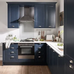 GoodHome Plinthe De Cuisine<Plinthe de cuisine Artemisia bleu H. 15 cm x l. 2.4 m x Ep. 16 mm