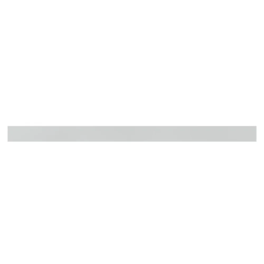 GoodHome Plinthe de cuisine Ash gris mat H. 15 cm x l. 2.4 m x Ep. 16 mm- Plinthe De Cuisine