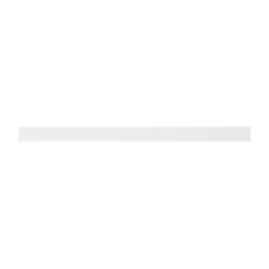 Plinthe De Cuisine<Plinthe de cuisine GoodHome Garcinia blanc mat H. 15 cm x l. 2,4 m x Ép. 16mm