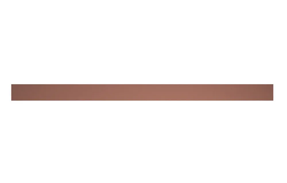 Plinthe de cuisine Palma effet terracotta H. 15 cm x l. 2.4 m x Ep. 16 mm- Plinthe De Cuisine