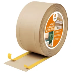Quest Plinthe Pour Sol En Vinyle Et Pvc<Plinthe de finition W1 en PVC 6,en,1 75 mm, baguette autocollante, masquante, plinthe souple pour sol et mur, sablonneux, 15 m