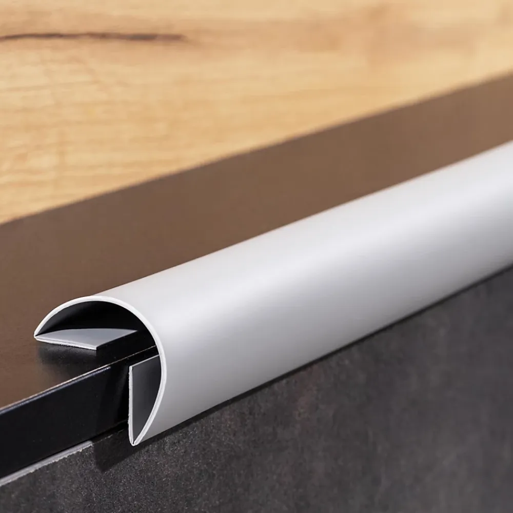 Quest Plinthe Pour Sol En Vinyle Et Pvc<Plinthe de finition W1 en PVC 6,en,1 75 mm, baguette autocollante, masquante, plinthe souple pour sol et mur, sablonneux, 15 m