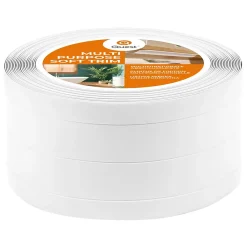 Quest Plinthe Pour Sol En Vinyle Et Pvc<Plinthe de finition W3 en PVC 4,en,1 120 mm, baguette autocollante, masquante, plinthe souple pour sol et mur, blanc, 20 m