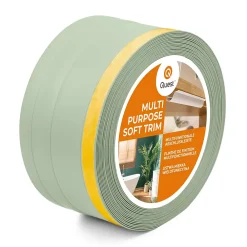 Quest Plinthe Pour Sol En Vinyle Et Pvc<Plinthe de finition W2 en PVC 4,en,1 120 mm, baguette autocollante, masquante, plinthe souple pour sol et mur, vert clair, 10 m
