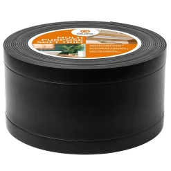 Quest Plinthe Pour Sol En Vinyle Et Pvc<Plinthe de finition W1 en PVC 6,en,1 75 mm, baguette autocollante, masquante, plinthe souple pour sol et mur, noir, 10 m