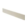 GoodHome Plinthe Pour Carrelage Sol<Plinthe en carrelage beige effet beige L.60 x l.8 cm x ép.8 mm, Soft Travertin