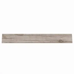 GoodHome Plinthe Pour Carrelage Sol<Plinthe en carrelage effet chêne gris mat L.45 cm x l.8 cm x ép.10 mm, Vintage Oak