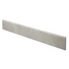 GoodHome Plinthe Pour Carrelage Sol<Plinthe en carrelage gris mat L.60 x l.8 cm x ép.10 mm, Smooth