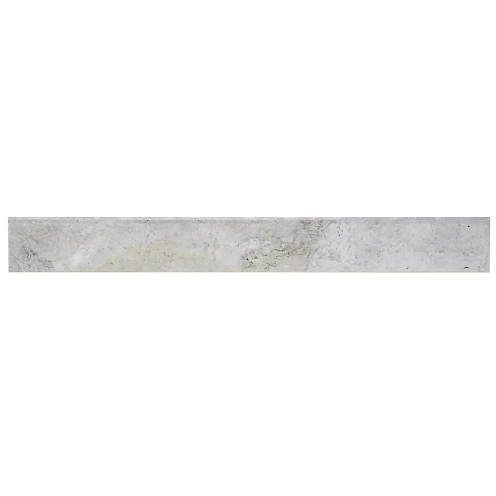 GoodHome Plinthe Pour Carrelage Sol<Plinthe en carrelage gris mat effet ardoise L.61,5 x l.7,5 cm x ép.9 mm, Shaded