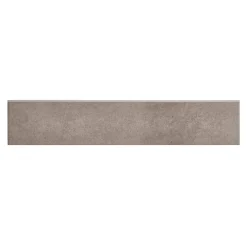 GoodHome Plinthe en carrelage gris effet béton L.61,5 x l.8 cm x ép.7,4 mm, Konkrete- Plinthe Pour Carrelage Sol