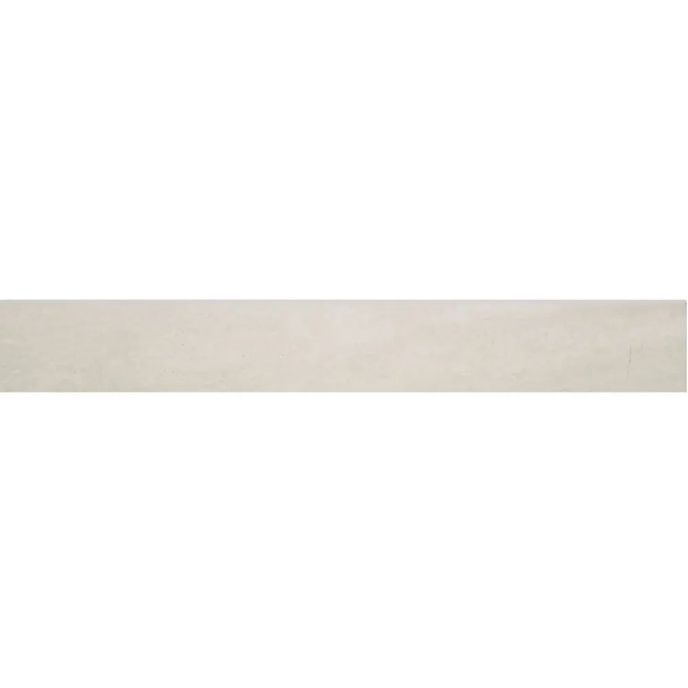 GoodHome Plinthe en carrelage ivoire effet pierre L.60 x l.8 cm x ép.8 mm, Soft Travertin- Plinthe Pour Carrelage Sol