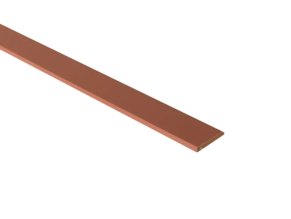 Panneau Décoratif En Bois<Plinthe en MDF arrondie Ninna couleur terracotta 10X70mm L.2,44m