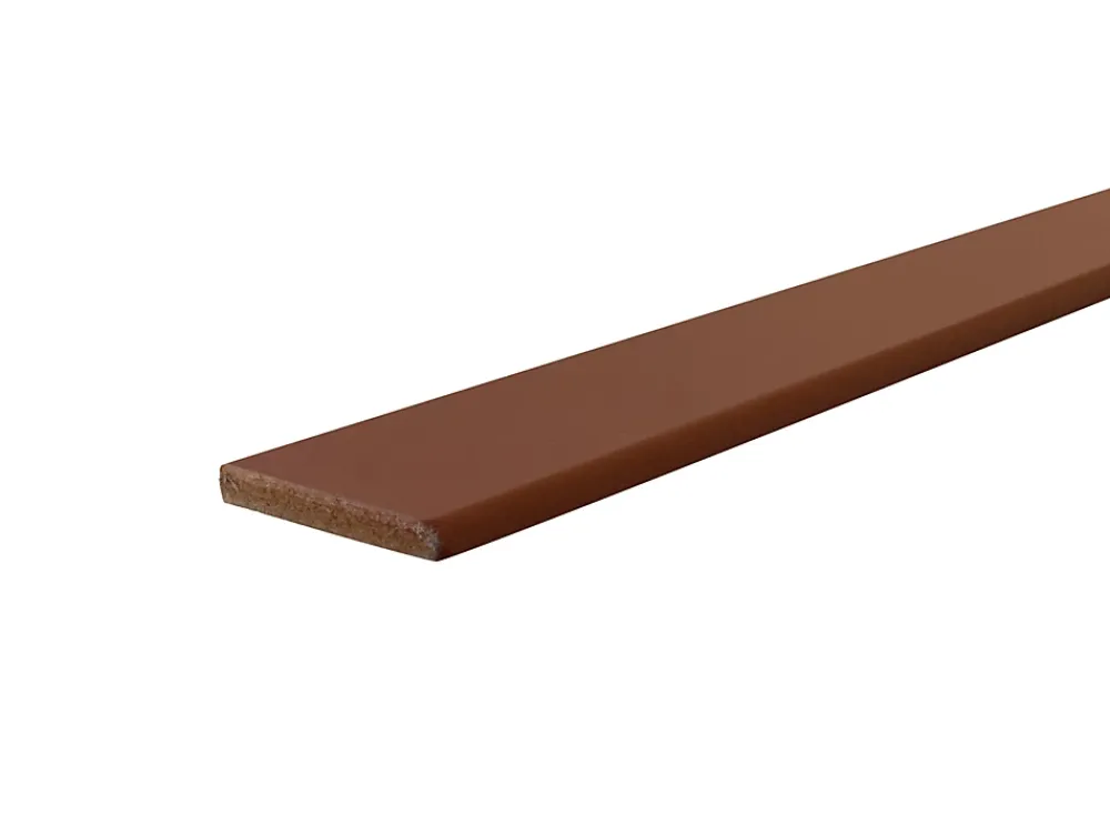 Panneau Décoratif En Bois<Plinthe en MDF arrondie Ninna couleur terracotta 10X70mm L.2,44m