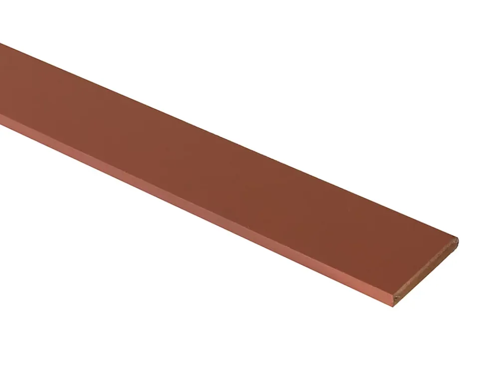 Panneau Décoratif En Bois<Plinthe en MDF arrondie Ninna couleur terracotta 10X70mm L.2,44m