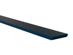 Plinthe en MDF arrondie Ninna couleur bleue 10X70mm L.2,44m- Panneau Décoratif En Bois|Moulure