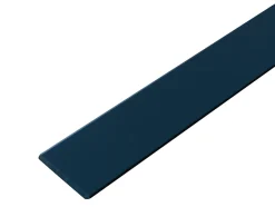 Plinthe en MDF arrondie Ninna couleur bleue 10X70mm L.2,44m- Panneau Décoratif En Bois|Moulure